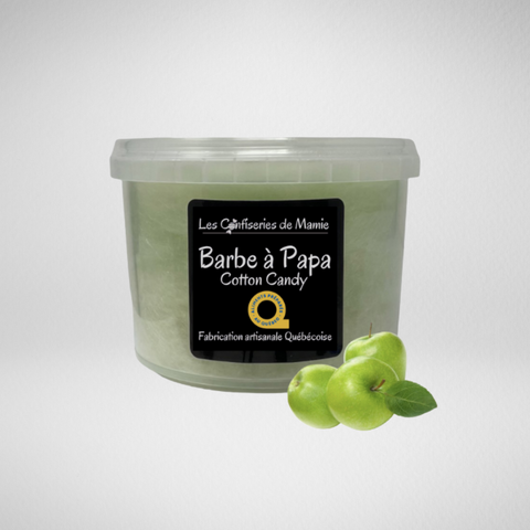 Barbe à Papa Pomme Verte - 12 x 16oz