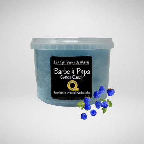 Barbe à Papa Framboise Bleu - 12 x 16oz