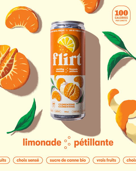 Limonade Pétillante Clémentine - 12 x 355ml
