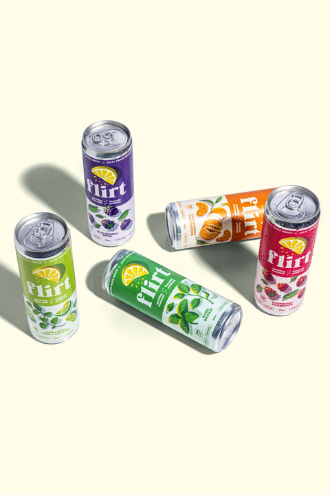 Limonade Pétillante Lime et Menthe - 12 x 355ml