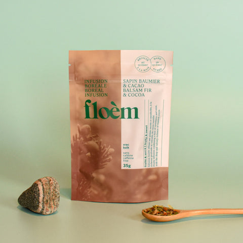 Tisane en vrac sapin baumier & Cacao - 8 x 35g