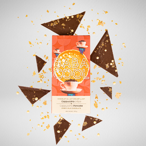 Bar chocolat Cappuccino Crêpe - 6 x 65g