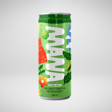 Mana Melon et Menthe - 12 x 355ml
