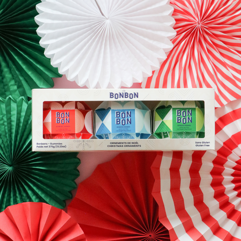 Bonbons Ornements de Noël - 6 unités de 3 x 85g