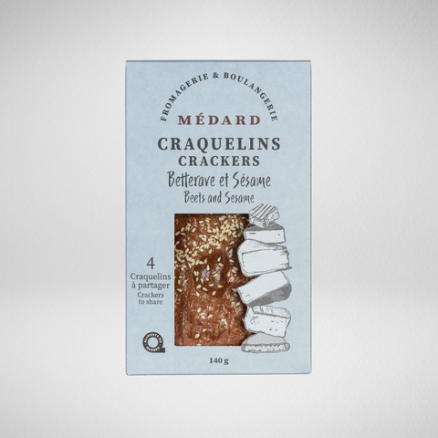 Craquelins betterave et sésame - 10 x 140g