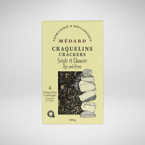 Craquelins seigle et chanvre - 10 x 140g