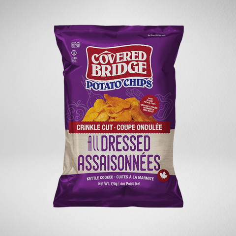 Chips Assaisonnées Ondulée - 12 x 170g