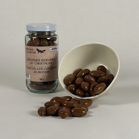 Renard Alléché - Amandes enrobés de chocolat - 12 x 185g