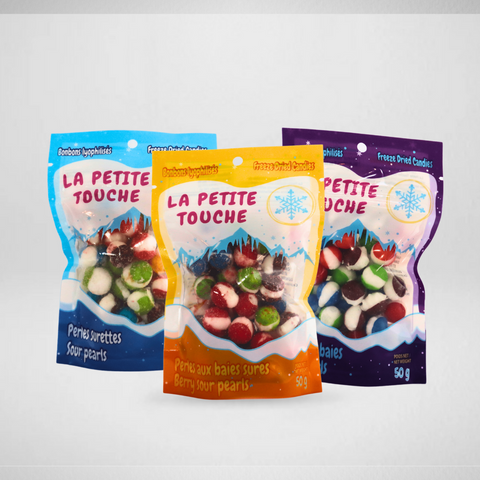 Trio de Perles - 32 x 50g CAISSES MIXTES TEMPORAIRES