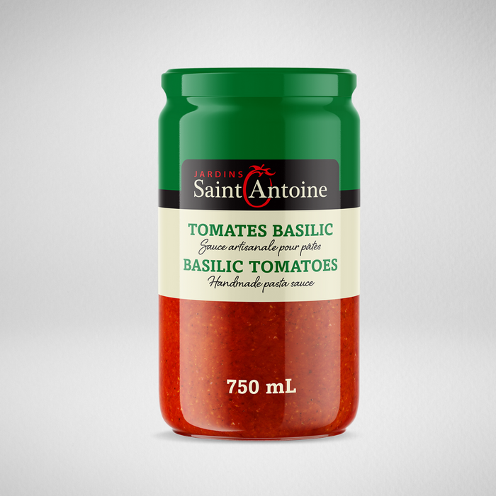 Sauce Tomates & Basilic - 12 x 750ml