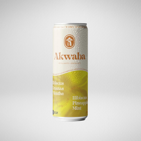 Akwaba Boisson Hibiscus-Ananas-Menthe 24X335ml