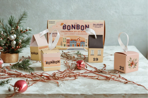 Calendrier de l'Avent DIY- 6 calendriers x 600g