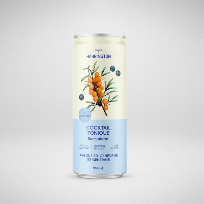 Tonic Sea Buckthorn &amp; Juniper Berry Cocktail (alcohol-free) - 6 x 4x355ml (Deposits included in the price)