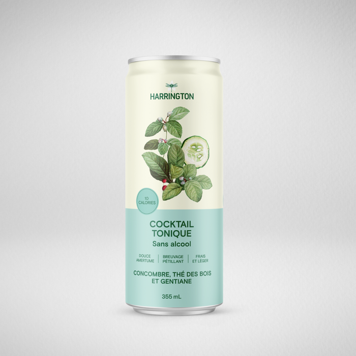 Cucumber &amp; Wintergreen Tonic Cocktail (alcohol-free) - 6 x 4x355ml (Deposits included in the price)