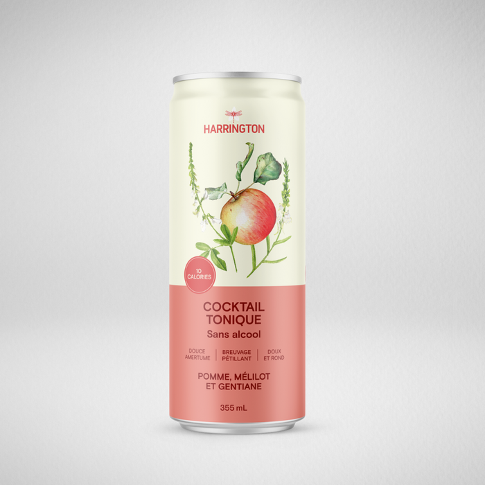 Apple &amp; Sweet Clover Tonic Cocktail (alcohol-free) - 6 x 4x355ml (Deposits included in the price)