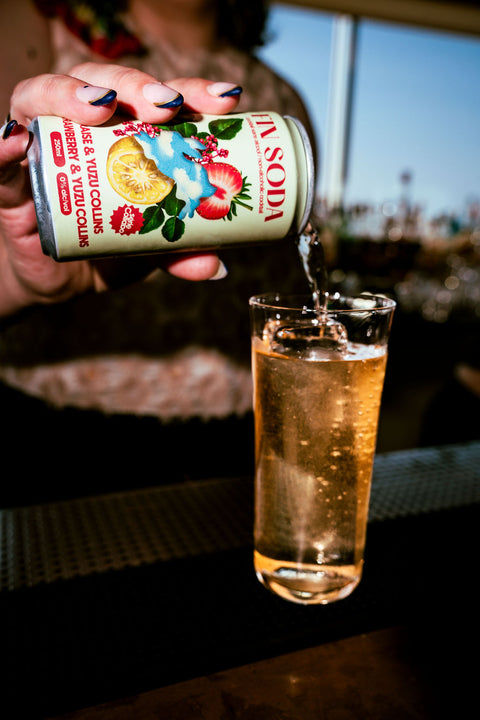 Fin Soda - Fraise & Yuzu Collins - 24 x 250ml