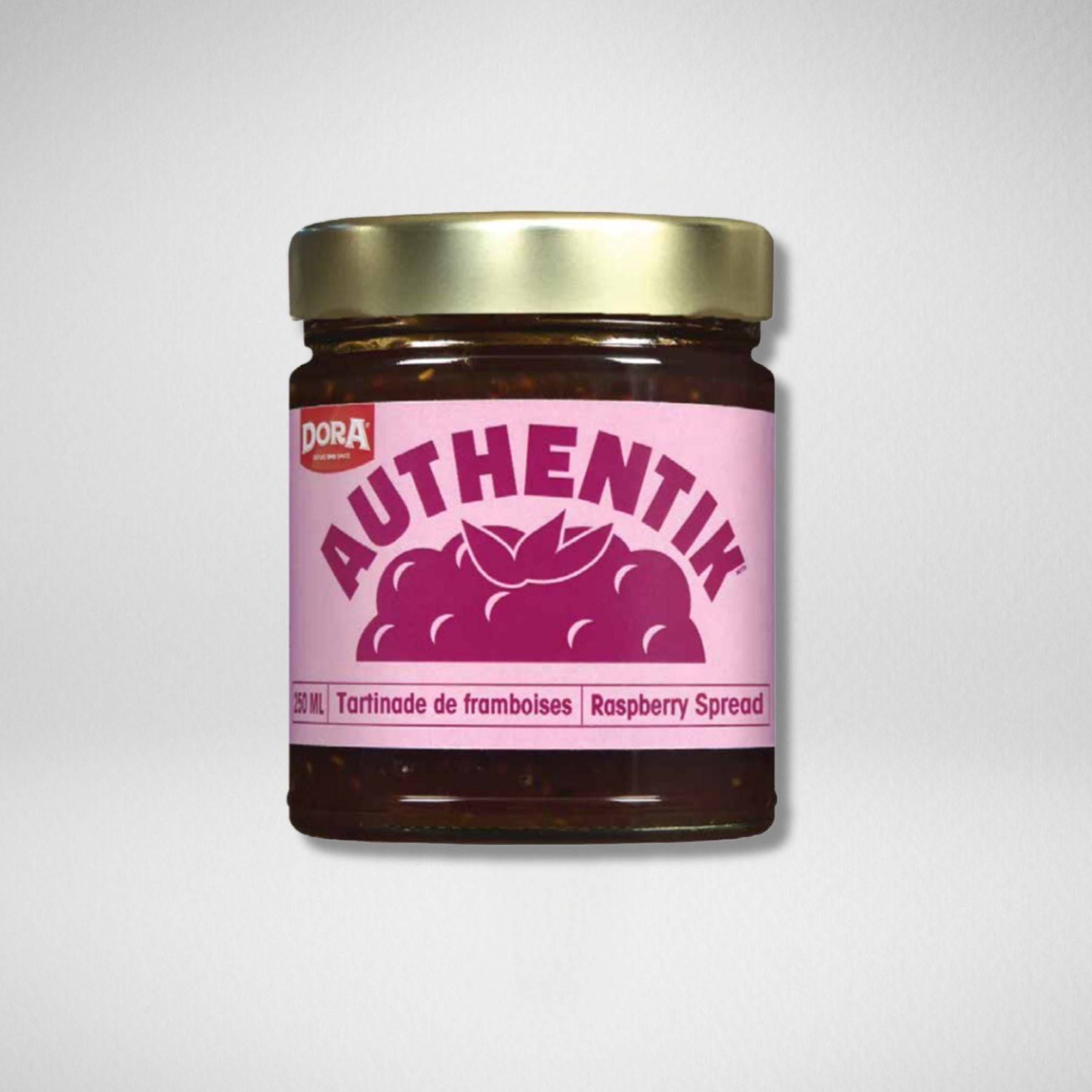 Raspberry Spread - Dora Authentik - 12 x 250ml – Aliment Snack