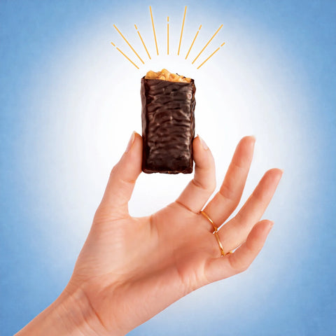Eatlove - Barre de Chocolat Noir Arachide et Caramel - 12 x 55g