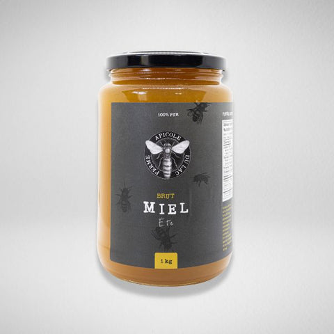 Miel brut d'été - 12 x 1 kilo
