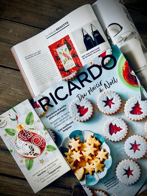 Bar chocolat Menthe Riz Soufflé - 6 x 65g