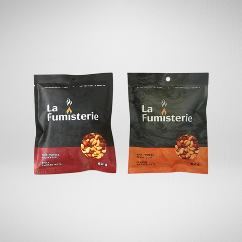 Noix Fumées Mix 2 saveurs - 24 x 60g