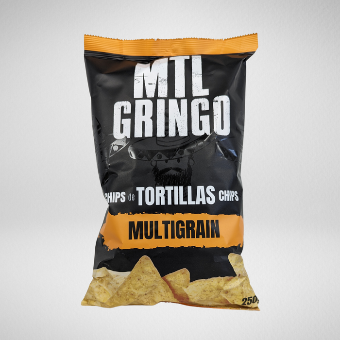 Multigrain tortilla chips - 12 x 250g