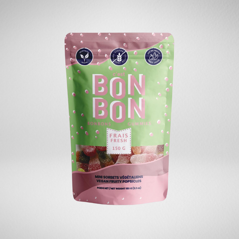 Bonbons Mini Sorbets Végétalien - 10 x 150g