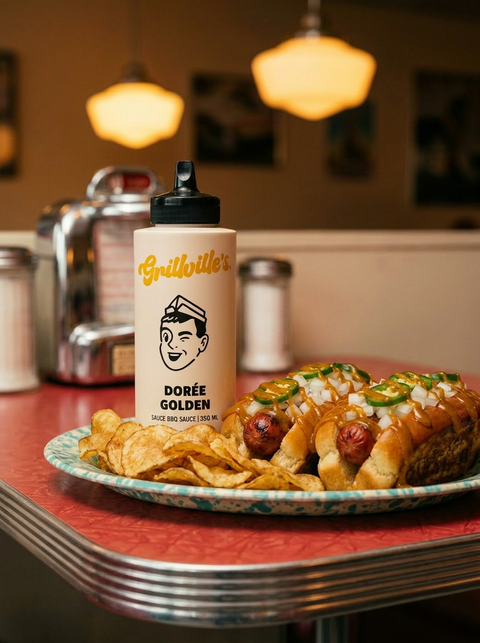 Golden Mustard BBQ Sauce - 12 x 350ml