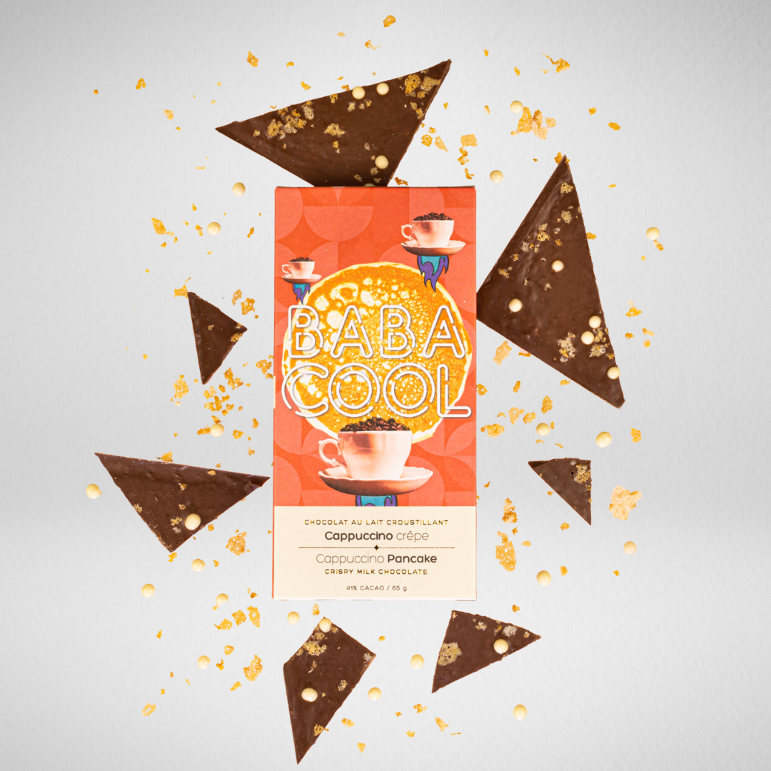 Bar chocolat Cappuccino Crêpe - 6 x 65g