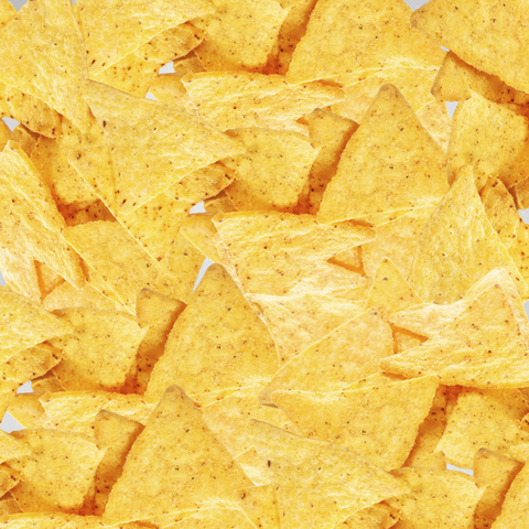 Plain tortilla chips - 12 x 250g