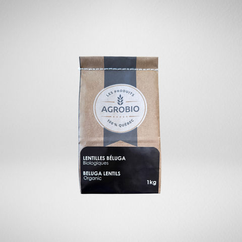 Agrobio - Lentilles Beluga - 12 x 1kg
