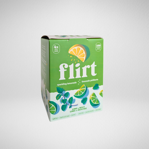 Limonade Pétillante Lime et Menthe - 6 x 4x355ml