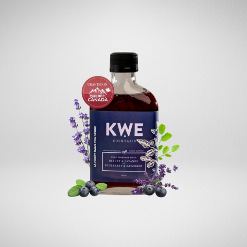 Sirop bleuets et lavande - 6 x 200ml