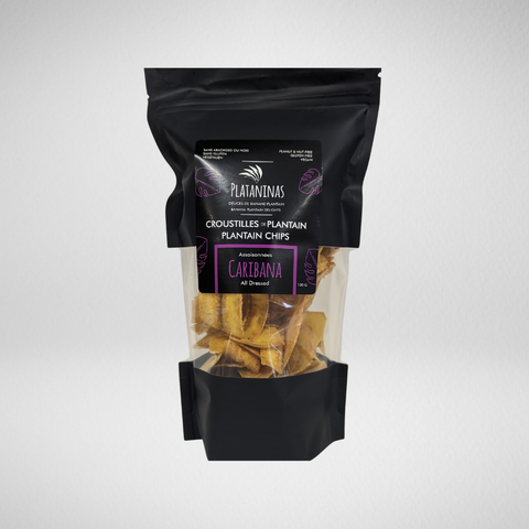 Chips Plantains Folie des Caraïbes - 12 x 130g