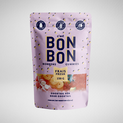 Bonbons Mélange Cocktails Sûr - 10 x 150g