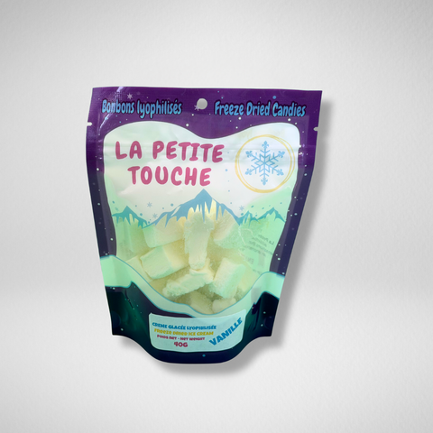 Crème glacée lyophilisée à la vanille - 10 x 40g