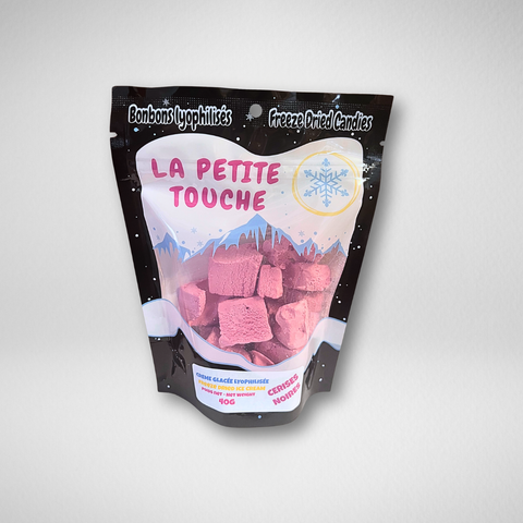 Crème glacée lyophilisée à la cerise noire - 10 x 40g