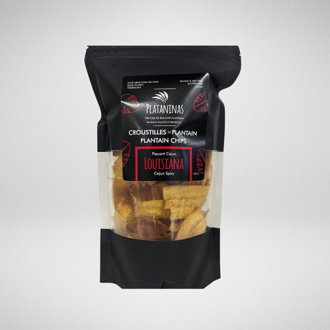 Louisiana Sun Plantain Chips - 12 x 130g