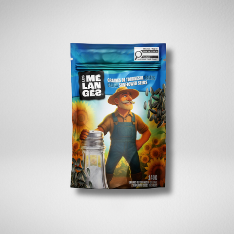 Salted Sunflower Seeds - 12 x 140g