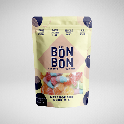 Sour Mix Candies (large) - 6 x 350g