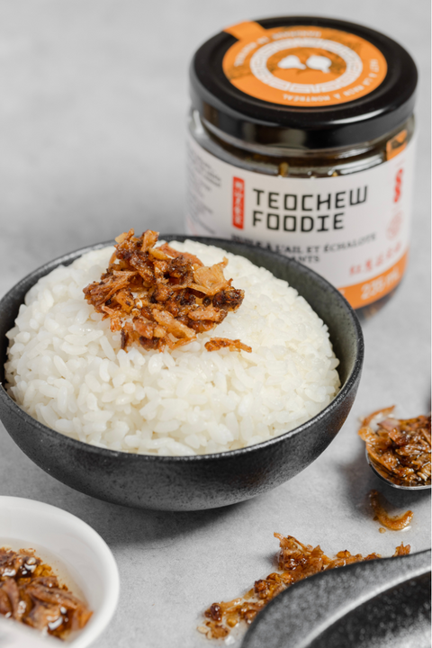 Huile croustillante à l'ail et échalote - 12 x 235ml