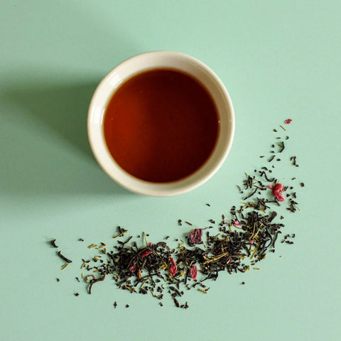 Loose Leaf English Breakfast Black Tea with Fir & Cranberry - 8 x 45g