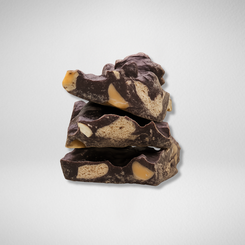 Bouchées amandes et caramel - 9 x 100g