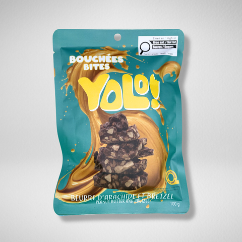 Peanut butter and pretzel bites - 9 x 100g