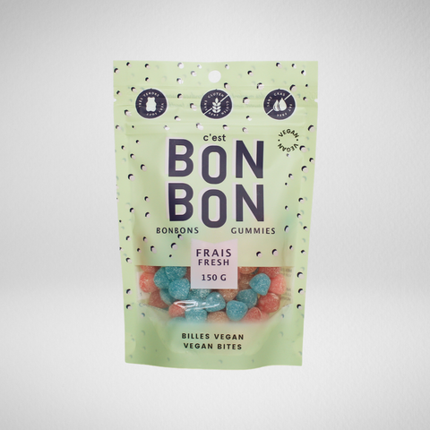 Bonbons Billes Vegan - 10 x 150g