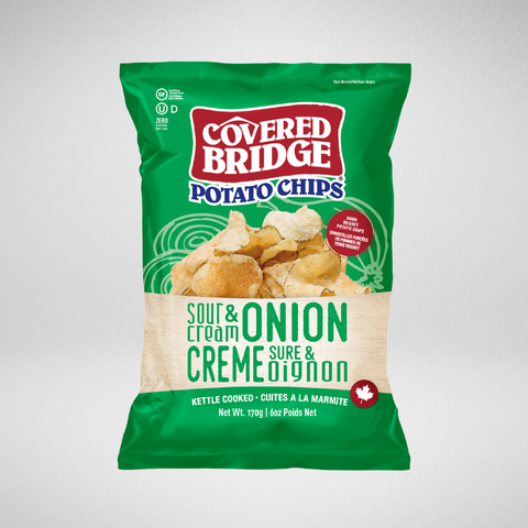 Sour Cream &amp; Onion Crisps - 12 x 170g