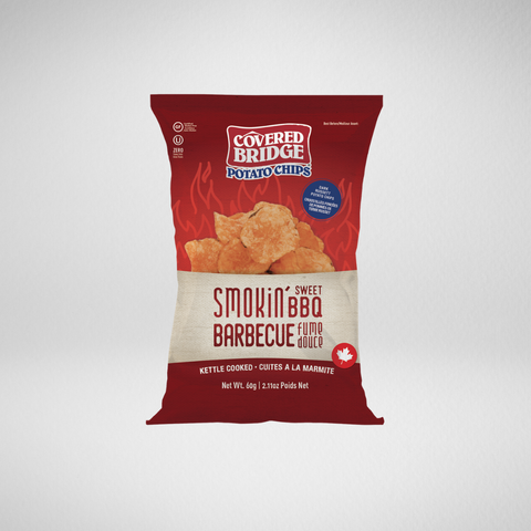 Chips Fumé & Sucré BBQ - 24 x 60g